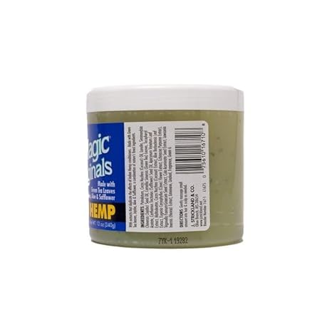 Blue Magic Organics Indian Hemp Herbal Hair & Scalp Conditioner – 12 oz