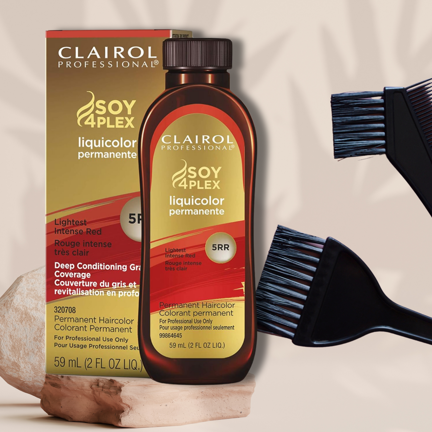 (6 Pck) Clairol Professional Liquicolor Permanent 5Rr Lightest Intense Red 2 Ounce (59Ml)
