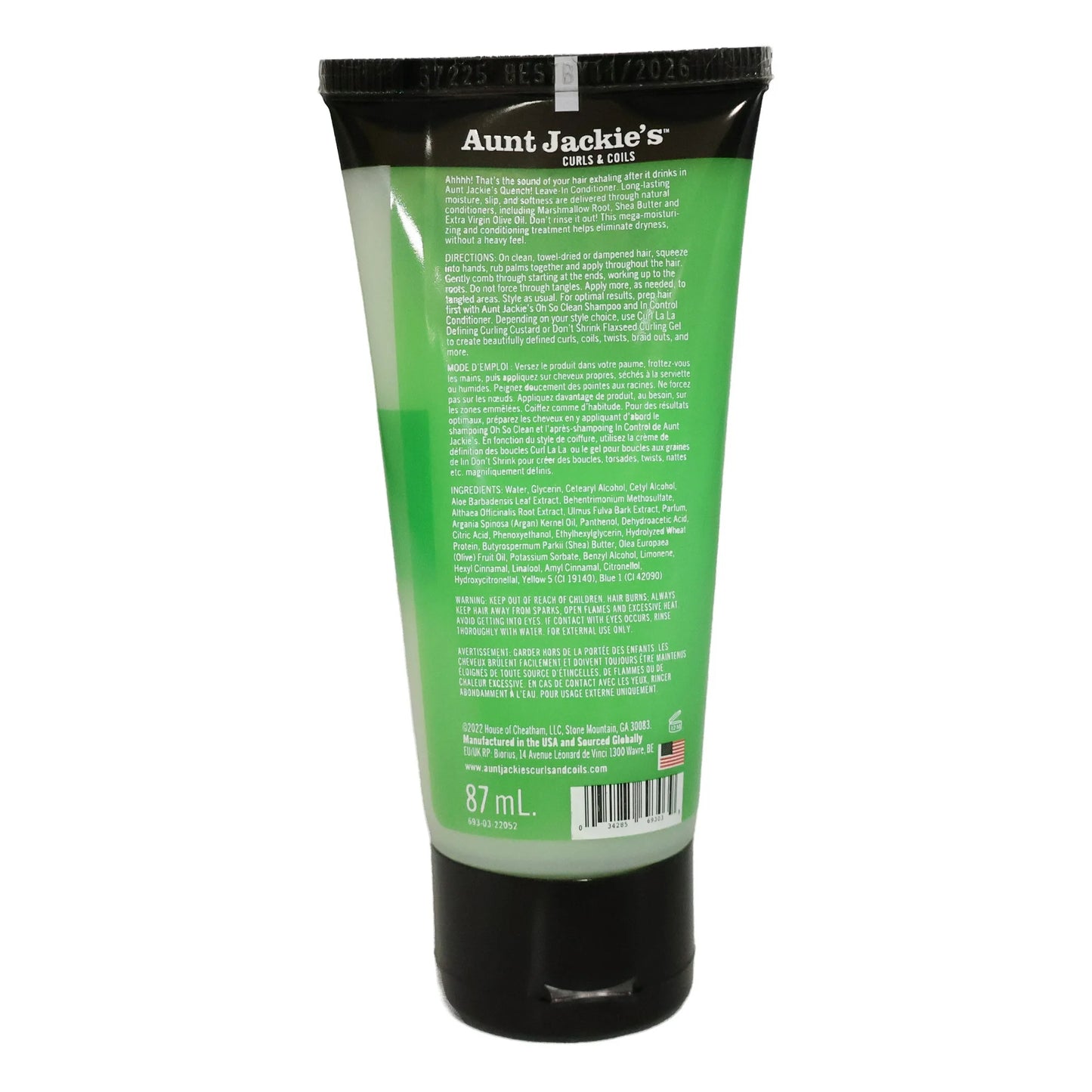 Aunt Jackies Curls Quench Leave In Conditioner 3 Oz