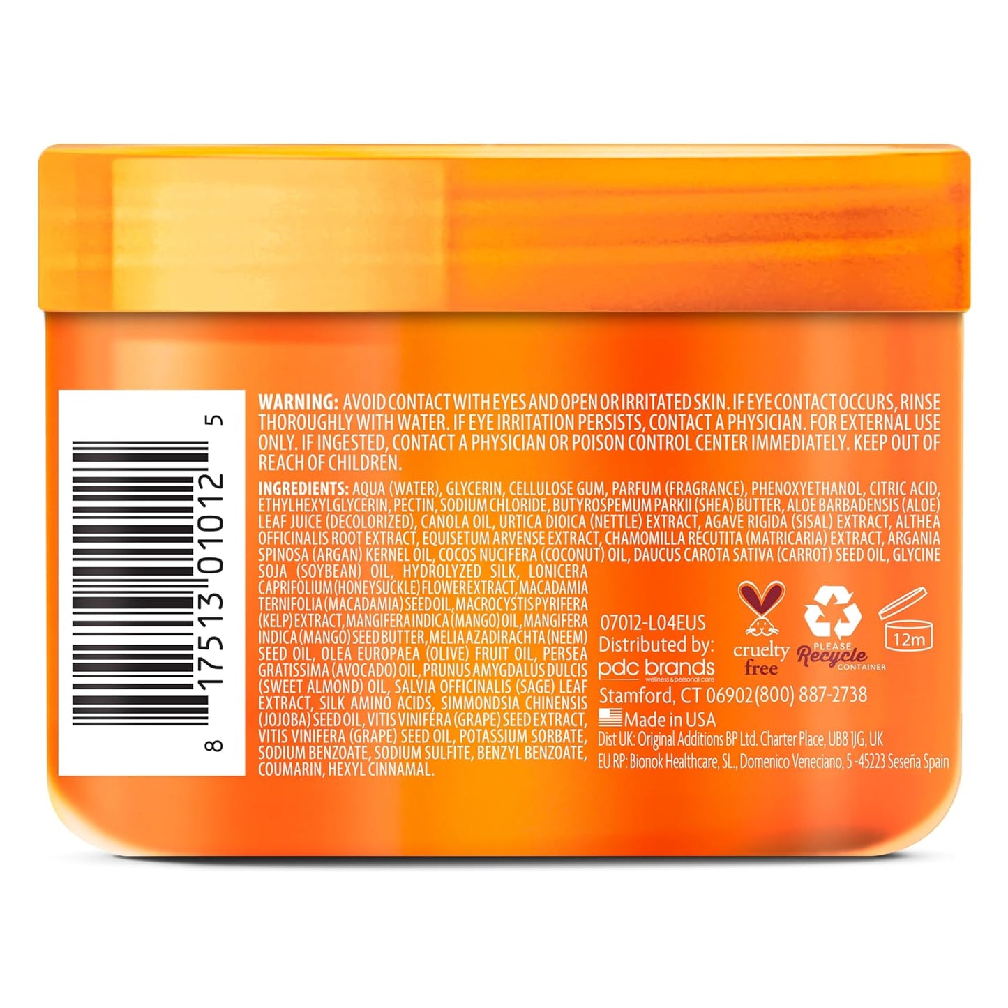 Cantu Define & Shine Custard with Shea Butter for Natural Hair, 12 oz