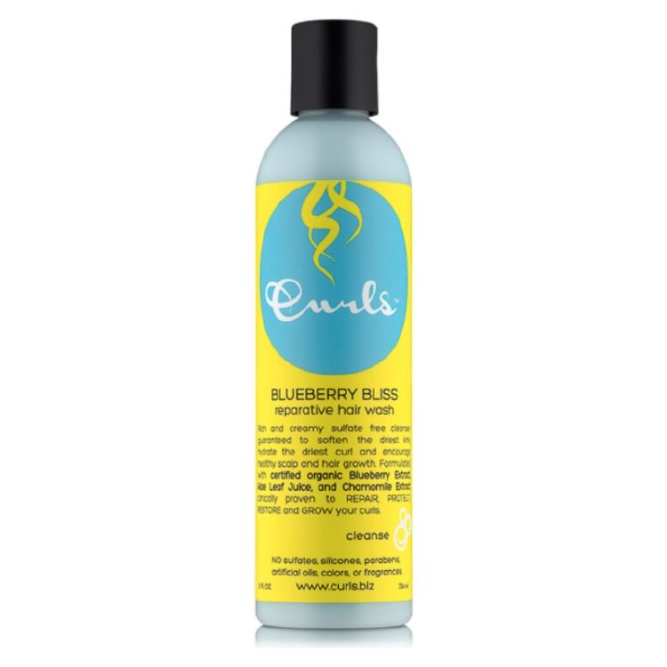 Curls Blueberry Hair Wash 8 Oz