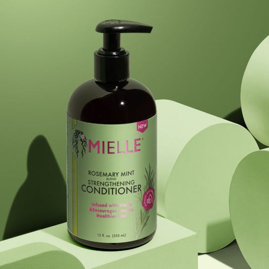 Mielle Organics Rosemary Mint Strengthening Leave-In Conditioner, 12 oz