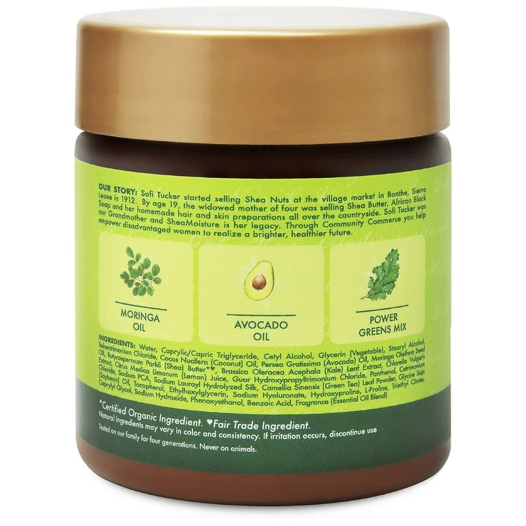 SheaMoisture Moringa & Avocado Power Greens Reconstructor Conditioner, 8 oz