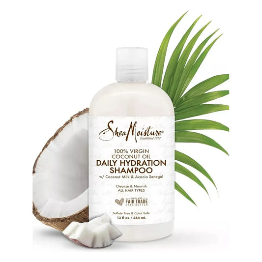Sheamoisture 100% Virgin Coconut Oil Daily Hydration Shampoo 13 Oz