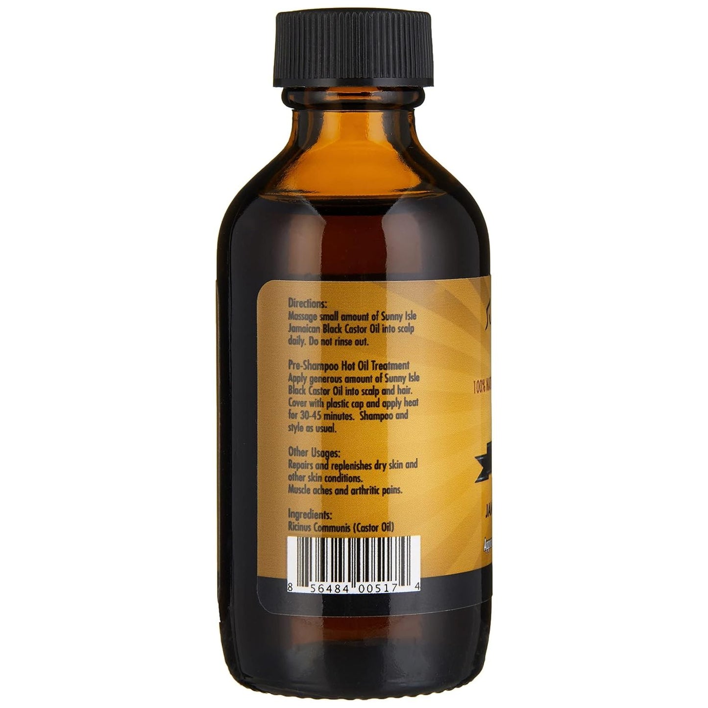 Sunny Isle Jamaican Black Castor Oil Extra Dark - 4 Oz