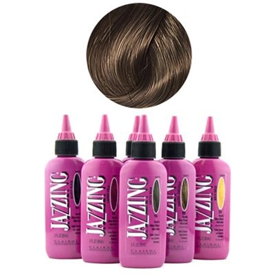 Clairol Jazzing Gentle Temporary Semi Permanent Hair Color #96 Coffee Bean, 3 Ounce (6 Pack)