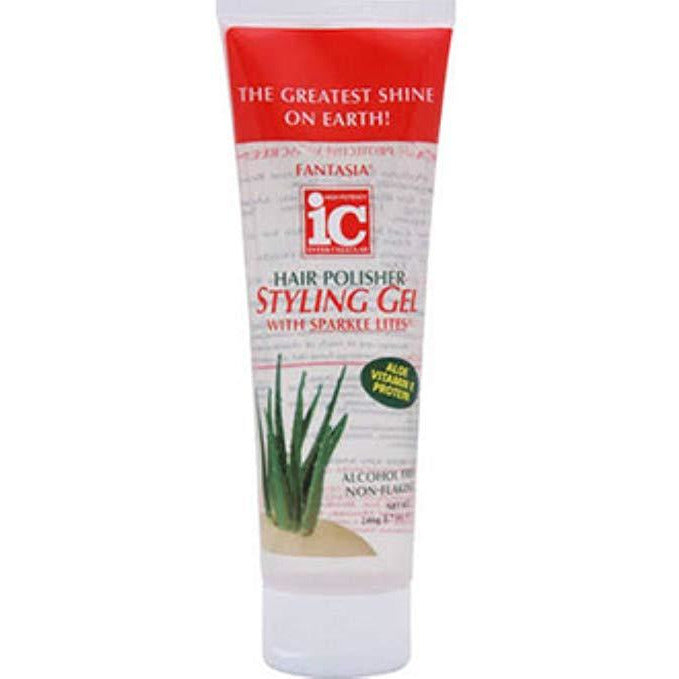 Fantasia Hair Polisher Styling Gel Tube, 8.7 Oz