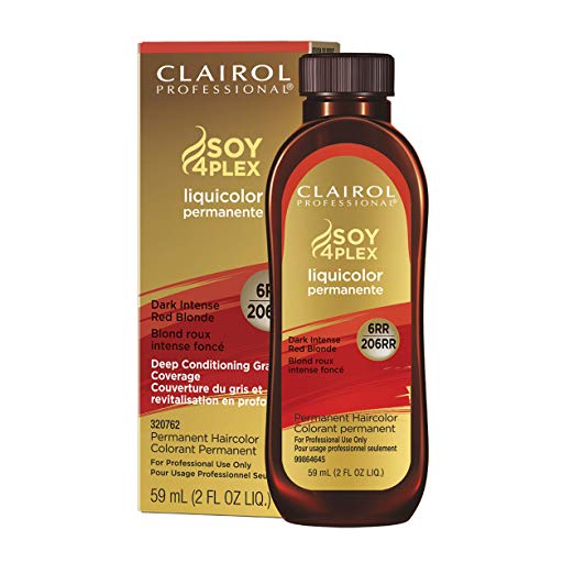 Clairol Professional Liquicolor Permanent 206 Fire Red - 2 Oz (6 Pack)