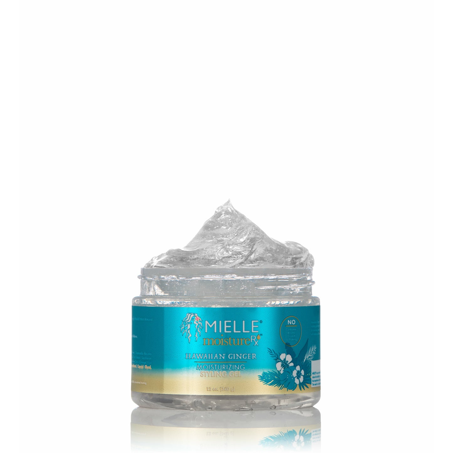 Mielle Organics Moisture Rx Hawaiian Ginger Moisturizing Styling Gel, 12oz
