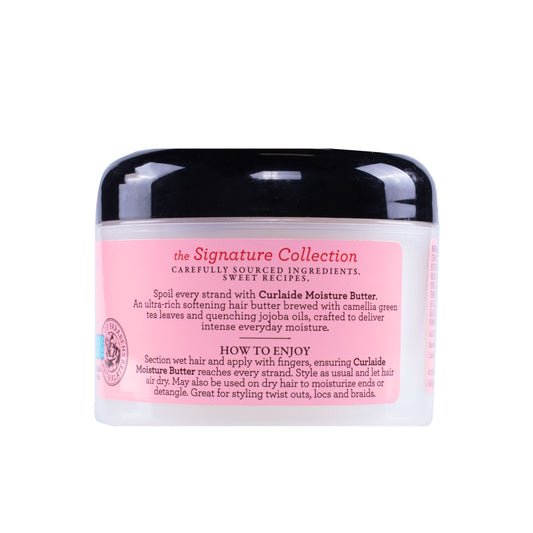 Camille Rose Curlaide Moisture Butter, with Green Tea and Jojoba Oil for Intense Hydration and Smoothing, 8 oz
