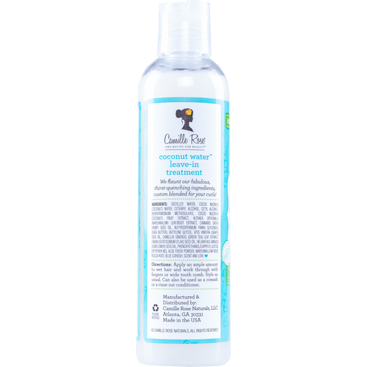 Camille Rose Coconut Water Leave-In Detangling Hair Treatment, 8 oz.