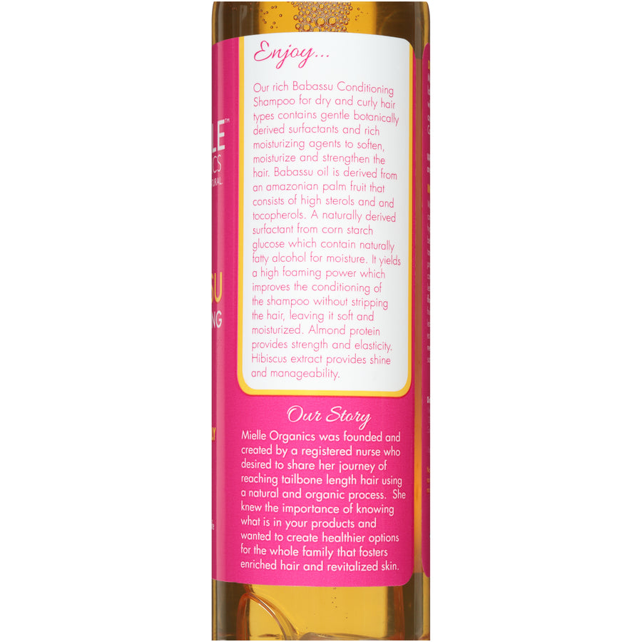 Mielle Babassu Conditioning Shampoo for Dry, Curly Hair, 8 oz