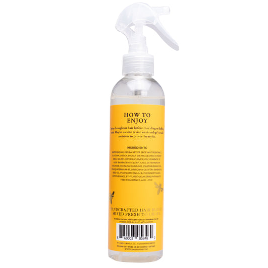 Camille Rose Honey Dew Liquid Moisture Refresher | Daily Curl Revival for Soft, Silky Hair with Honey & Nettle Root