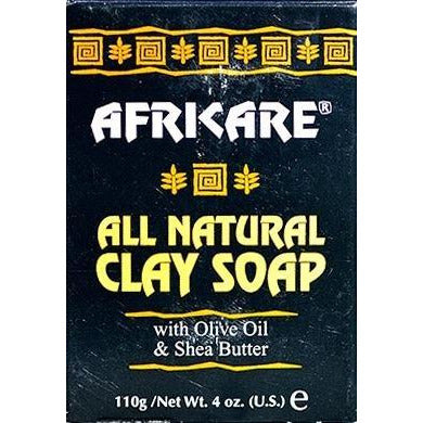 Africare All Natural Clay Soap, 4 Ounce