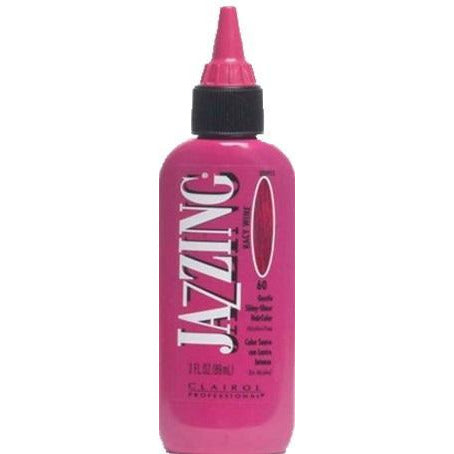 Clairol Jazzing Gentle Temporary Semi Permanent Hair Color 60 Racy Wine, 3 Ounce (6 Pack)