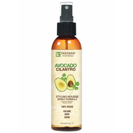 Fantasia Avocado Cilantro Spray Styling Mousse, 6 Oz