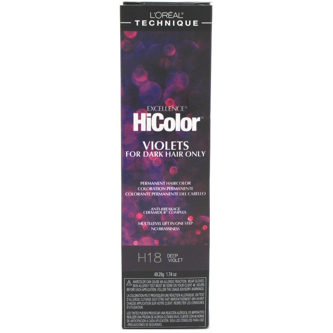 Loreal Excellence Hicolor Deep Violet 1.74 Oz