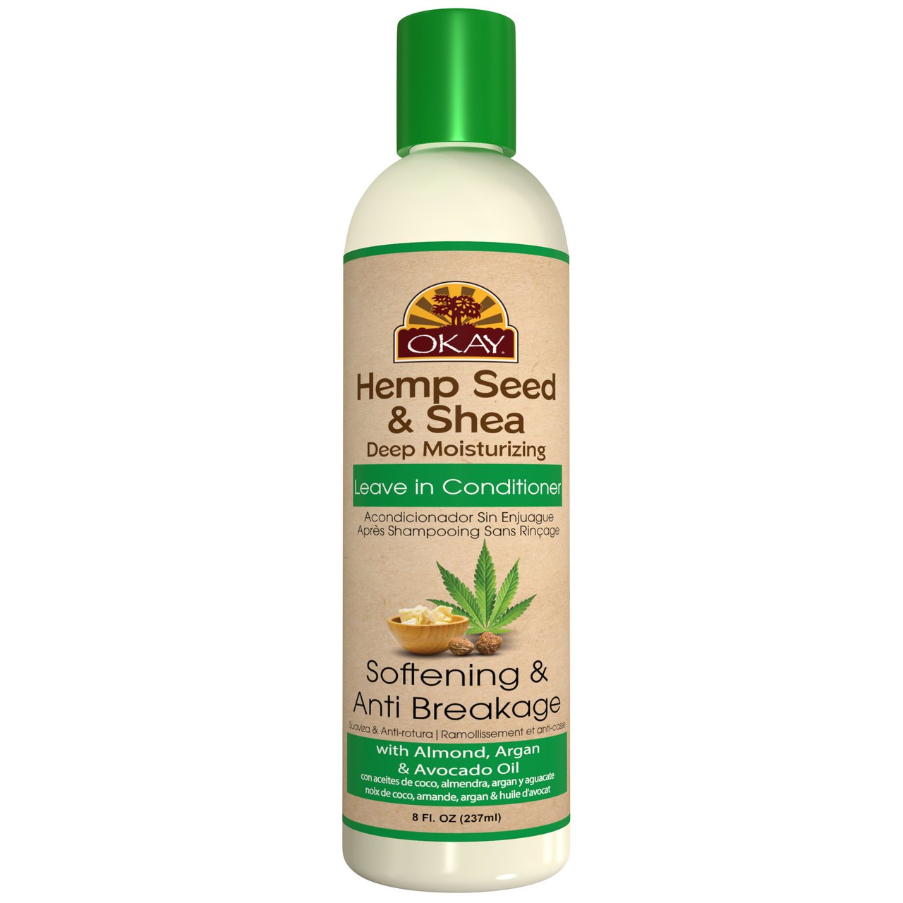 Okay Hemp Shea Deep Leave In Conditioner 8 OZ