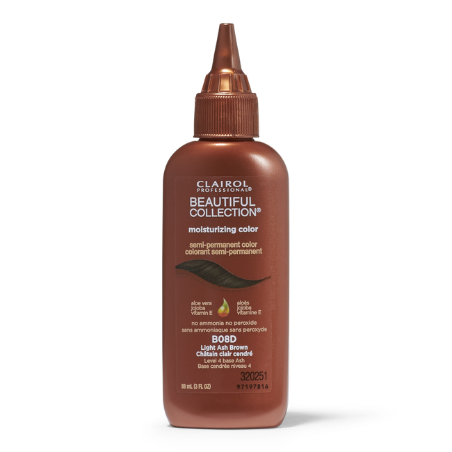 6-Pieces Clairol Beautiful Collection B08D Light Ash Brown - 3 Oz