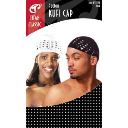 Titan Kufi Cap Black