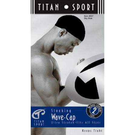 Titan Stocking Wave Cap Black 11652