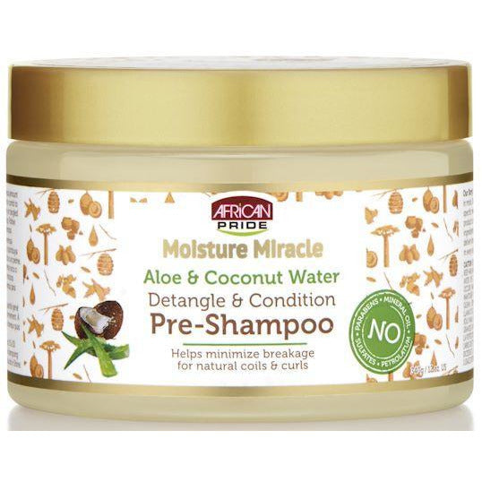 African Pride Moisture Miracle Pre-Shamp 12Oz