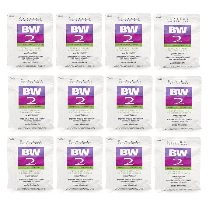 Clairol Bw2 Extra Strength Powder Lightener 1 Oz (12 Pack)