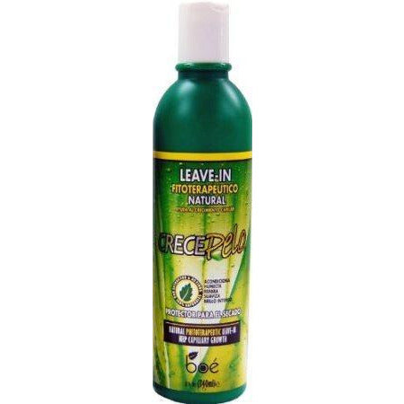 Boe Crece Pelo Natural Phitoterapeutic Leave-In - 12 Oz