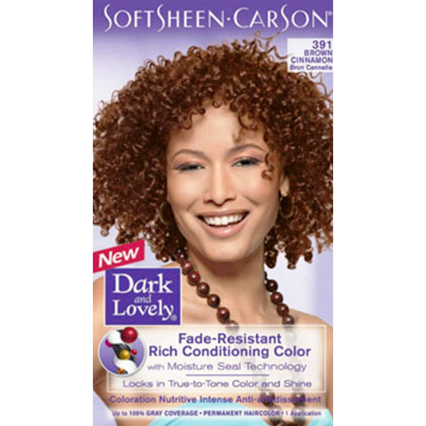 Dark And Lovely Color New #391 Brown Cinnamon