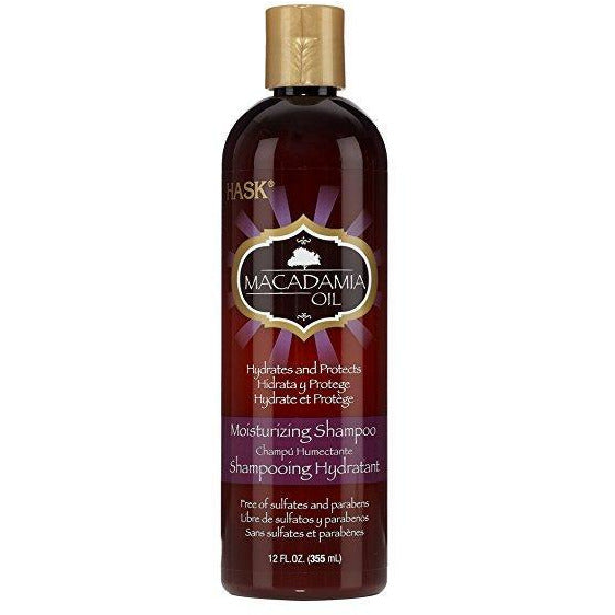 Hask Macadamia Moisturizing Shampoo 12 Oz