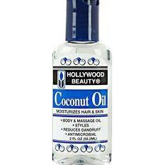 Hollywood Beauty Coconut Oil for Hair, Skin & Scalp - 2 Fl Oz
