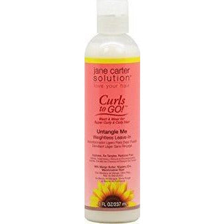 Jane Carter Solution Curls To Go! Untangle Me Weightless Leave-In Conditioner
