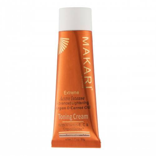 Makari Extreme Carrot & Argan Oil Lightening Toning Face Cream 1.7Oz
