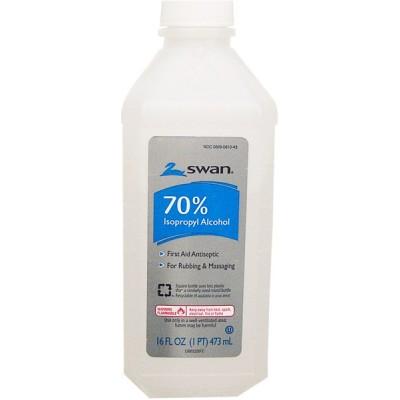 Swan Isoprophyl Alcohol, 70% 16 Oz