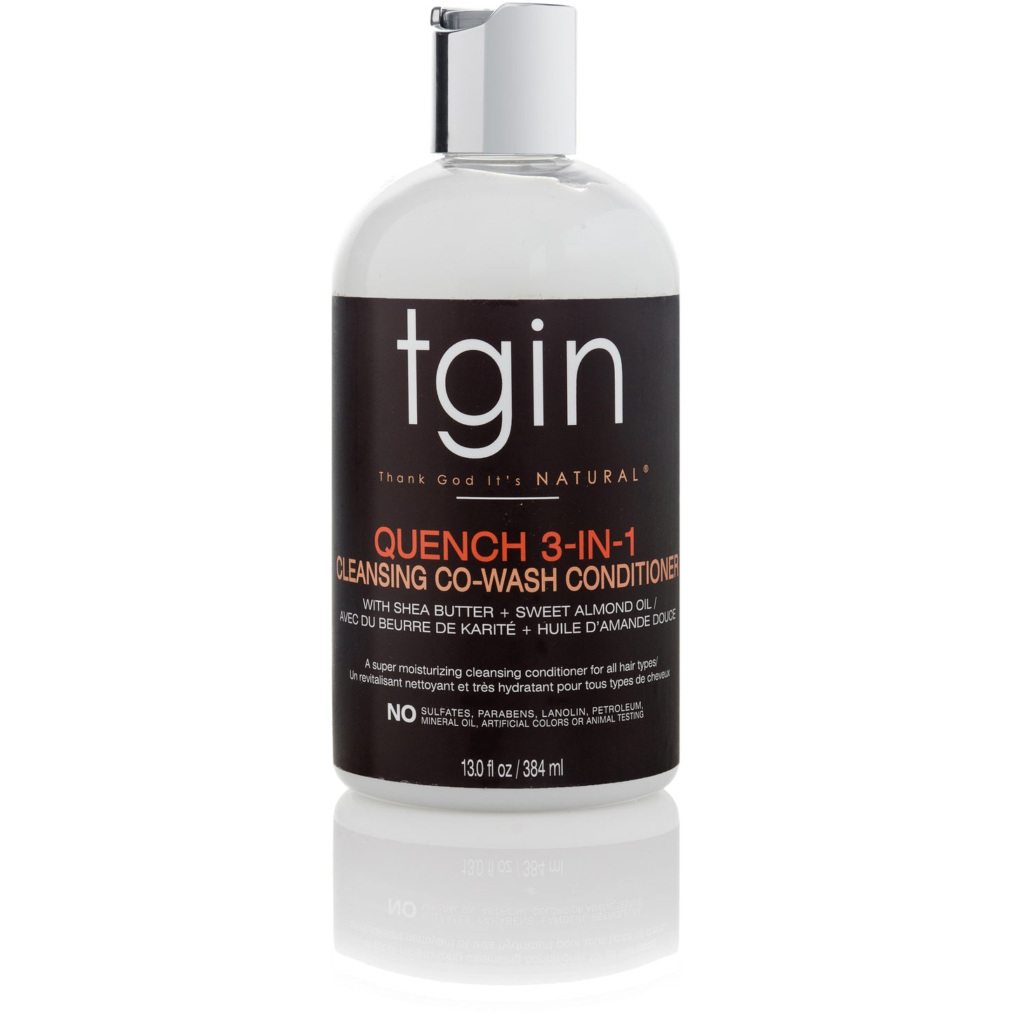 Tgin Quench 3-In-1 Co-Wash Conditioner And Detangler 13Oz