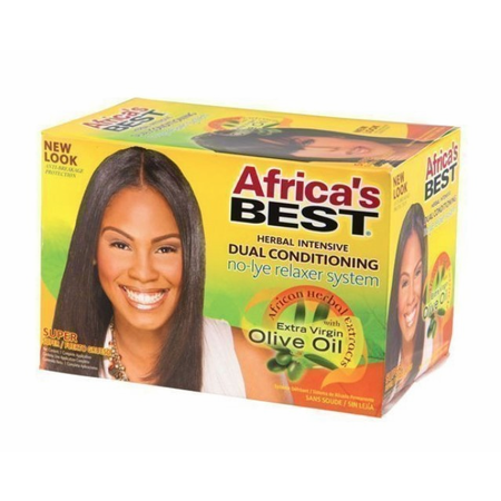 Africa's Best Herbal Intensive No-Lye Relaxer Kit Super