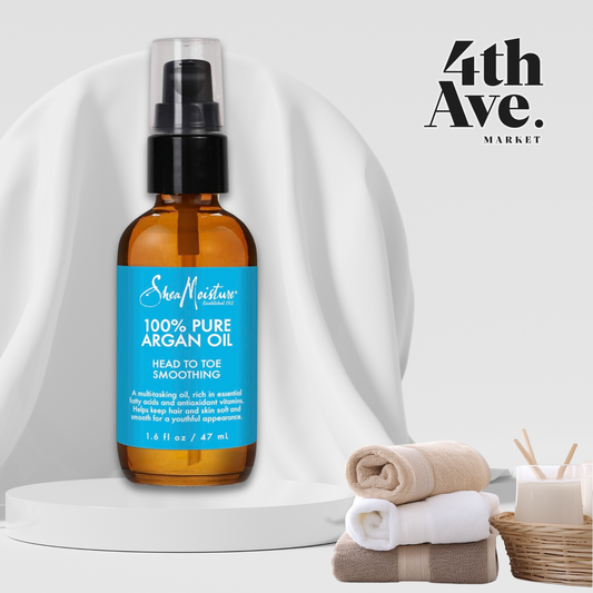 SheaMoisture 100% Pure Argan Oil Multi-Tasking Oil for Hair & Skin – 1.6 Fl Oz