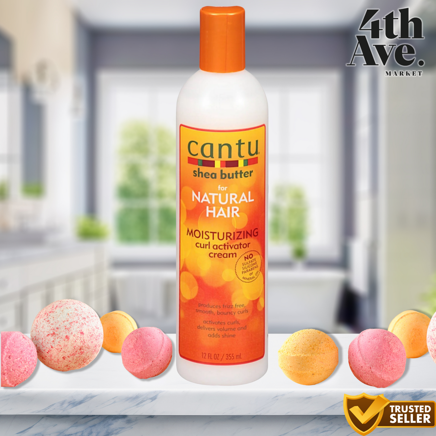 Cantu Moisturizing Curl Activator Cream, 12 oz