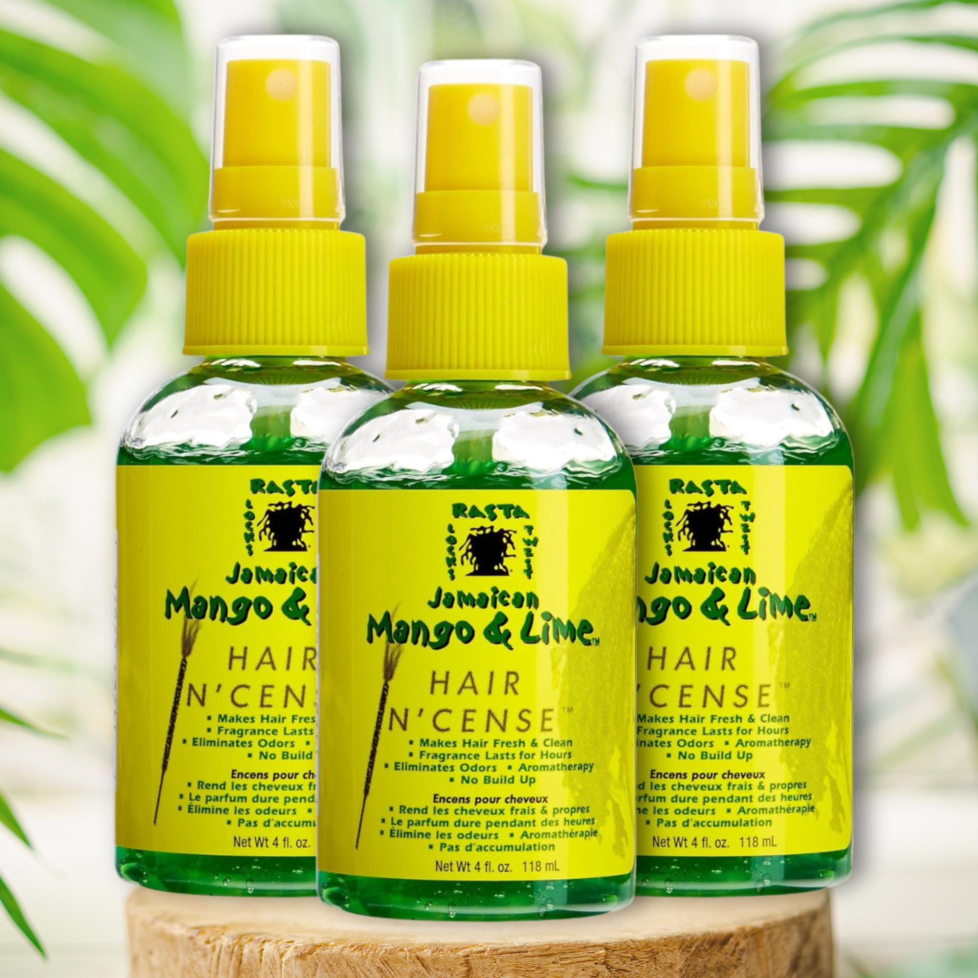 3-Pieces Jamaican Mango & Lime Hair N' Cense (4 Oz.)