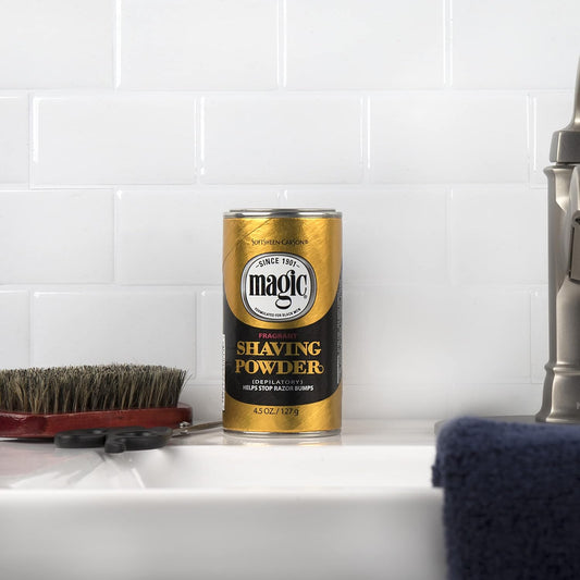 Magic Shave Powder Gold 4.5Oz