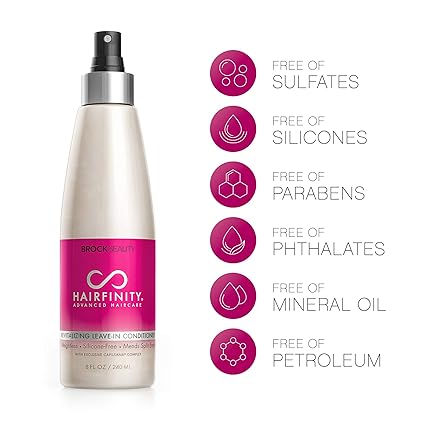 Hairfinity Revitalizing Leave-In Conditioner 8 Oz