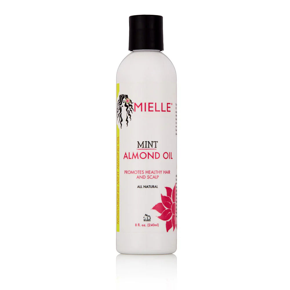 Mielle Organics Mint Almond Oil – Nourish & Strengthen Hair & Scalp (8 oz)