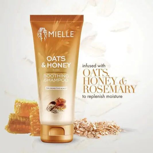 Mielle Organics Oats & Honey Soothing Shampoo, 12 oz