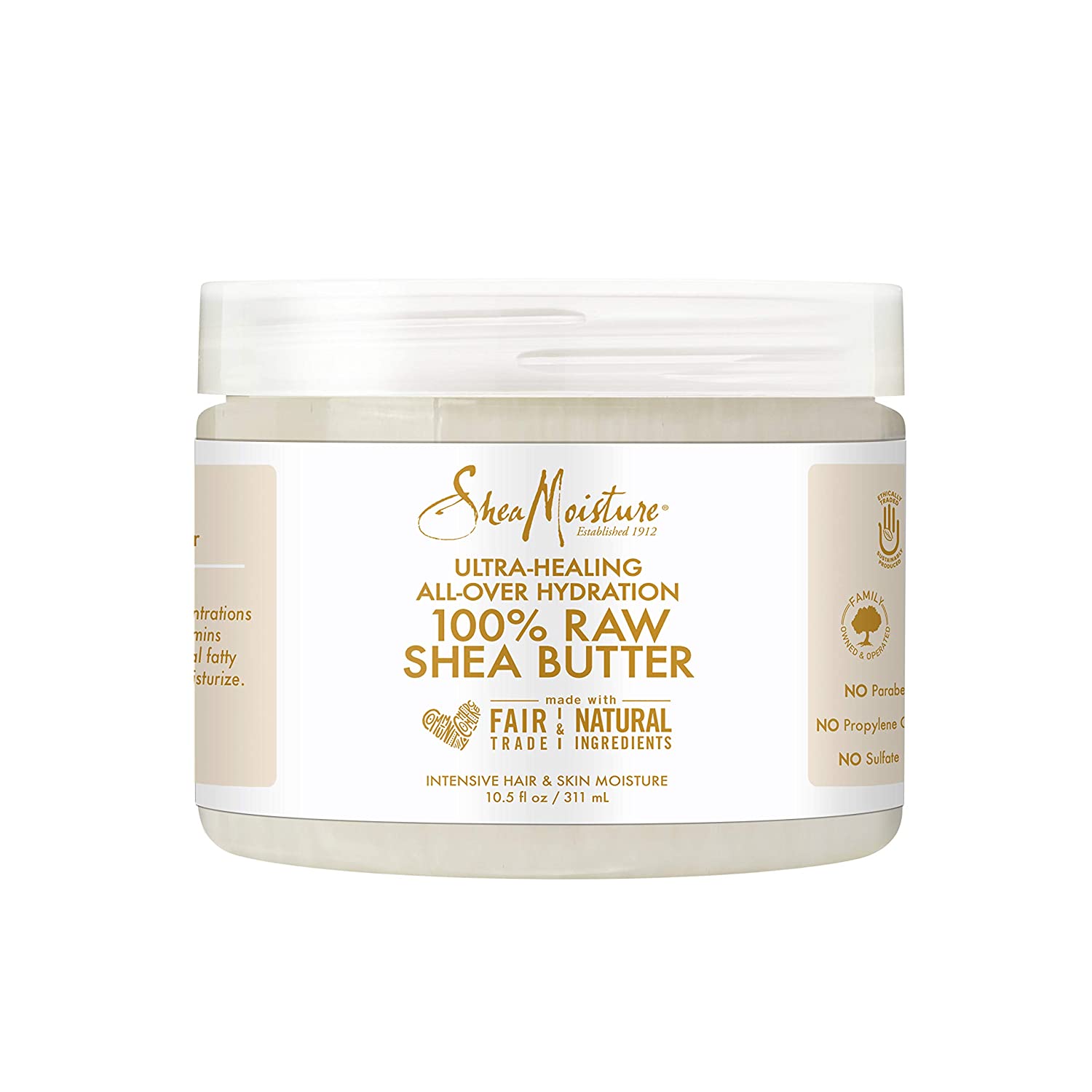 Sheamoisture 100% Virgin Oil Raw Shea Butter - 10.5Oz