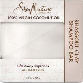 Sheamoisture 100% Virgin Coconut Oil Rhassoul Clay Shampoo Bar 4.5Oz