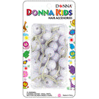 Donna Kids Ponytail White Balls