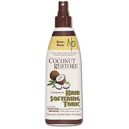 Nature's Protein Coconut Restore Cashmere Hair Softening Tonic, 8 Oz