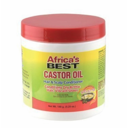 Africa's Best Castor Oil Hair & Scalp Conditioner 5.25 Oz