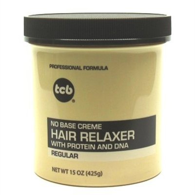 TCB Naturals No Base Creme Hair Relaxer Regular 15 Oz. Jar