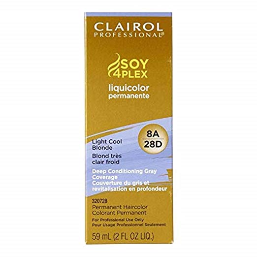 Clairol Professional Liquicolor 8A/28D Light Cool Blonde, 2 Oz